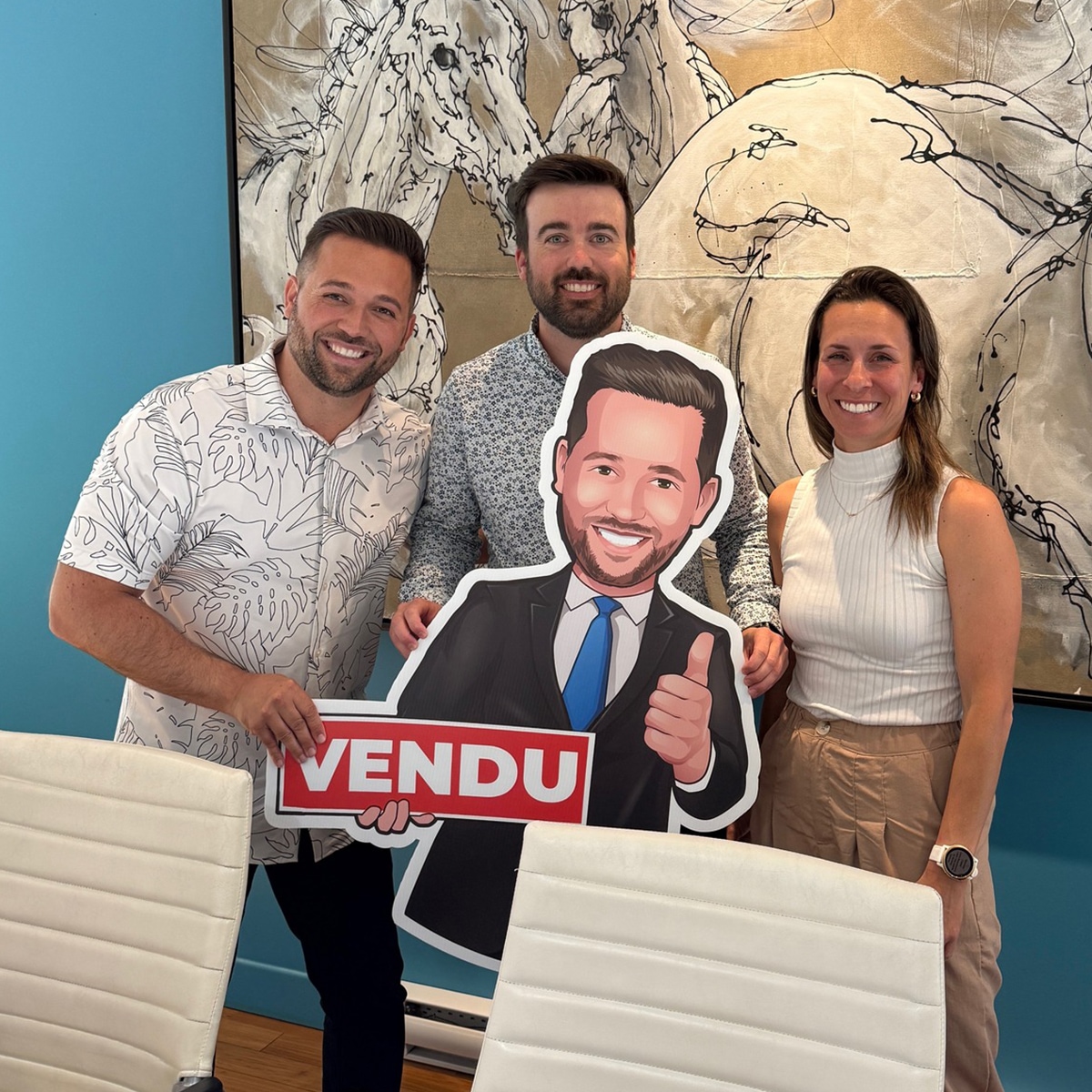 Photo d'une vente par Jimmy Lemieux